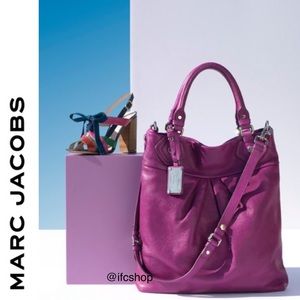 Marc by Marc Jacobs Classic Q City Bag in Electric Violet